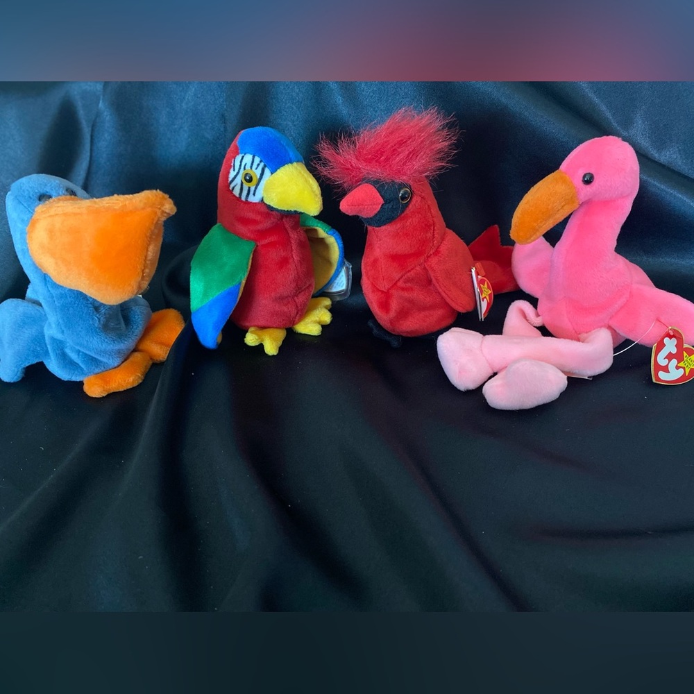 Tropical Bird Beanie Babies